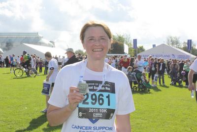 Sandra Fagan - GSR 2011 Finish Line